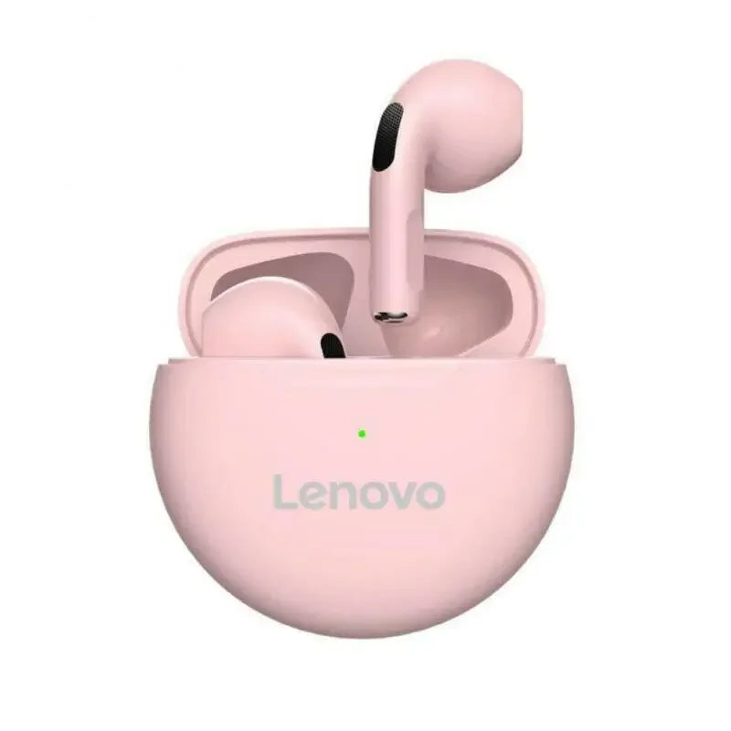 Lenovo TWS Air Pro 6 Earphone Wireless Fone Bluetooth Headphones AI Control Headset Dual Mic Noise Reduction HiFi Stereo Earbuds